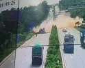 Lorry's Loss of Control Triggers Multi-Vehicle Collision on Karnataka Highway