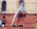 #JUSTIN: Fire Breaks Out at North Block in Delhi