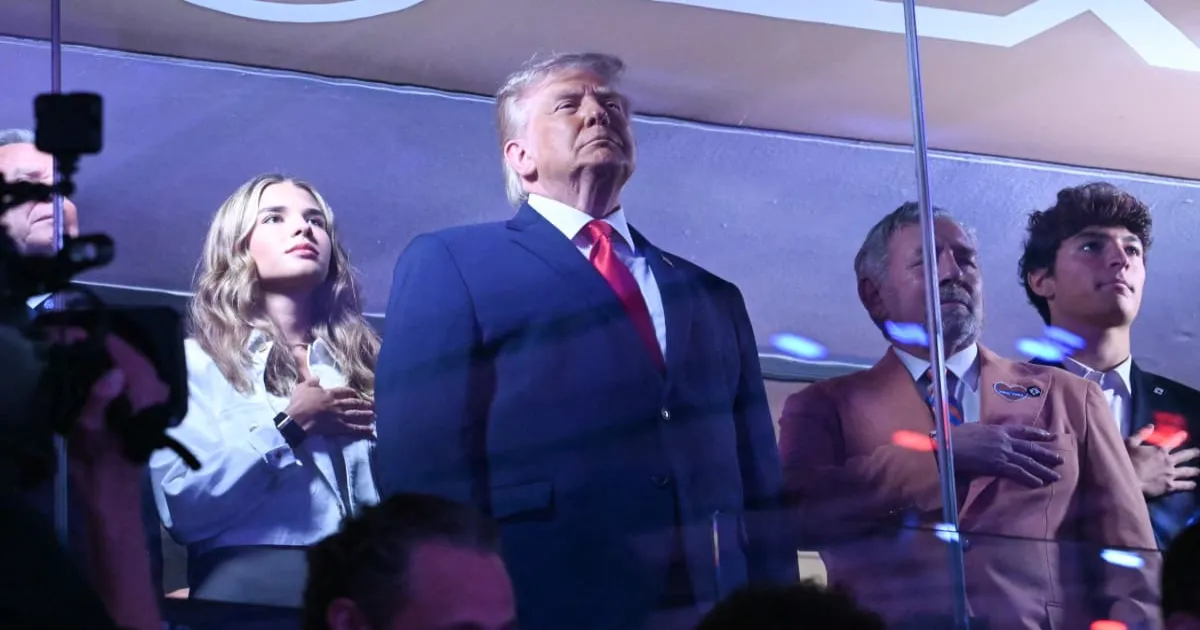 Trump Attends NBA Finals In New York Amid Tight Security And Mixed Fan Reaction
