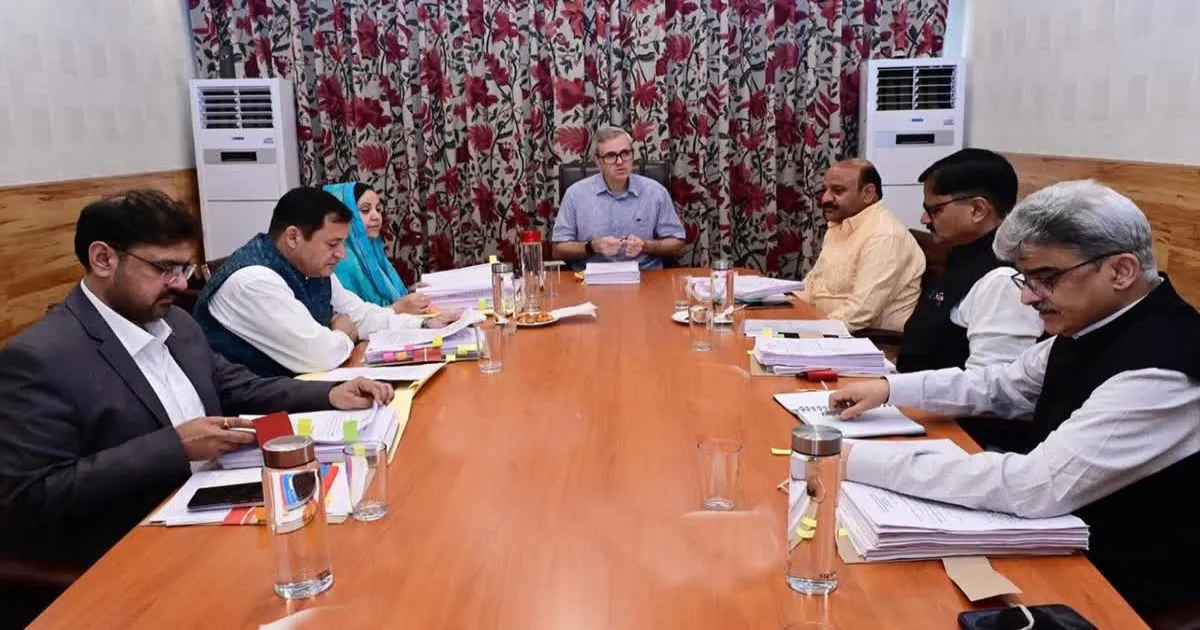 Omar Abdullah’s J-K Cabinet Meeting Sets Stage for Major Reforms