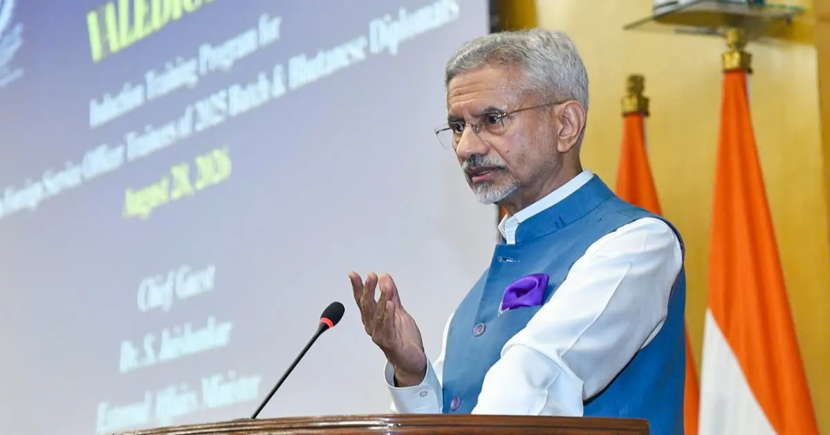 Jaishankar’s Ukraine, Poland Visit Scheduled For September 3-5