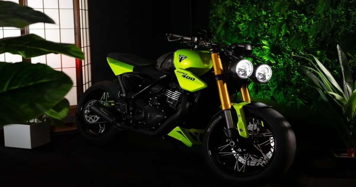 Own the Only Triumph Viper 400 in the World: Global Auction Opens for Charity Cause