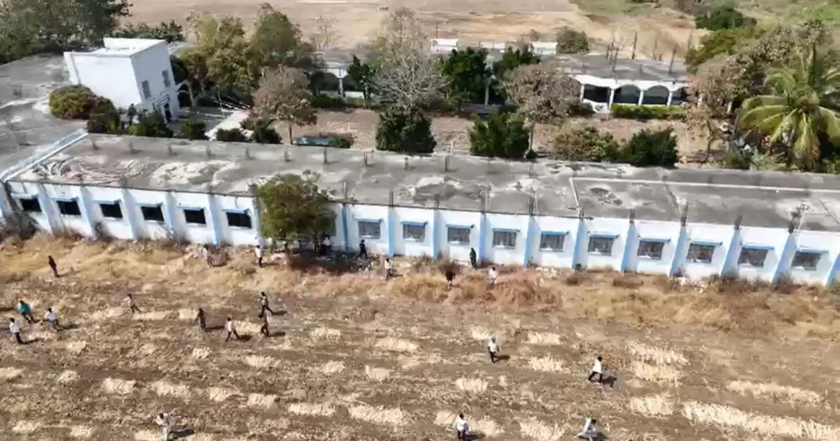 Drone Footage Exposes Mass Copying, 5 Teachers Suspended in Maharashtra HSC Exams