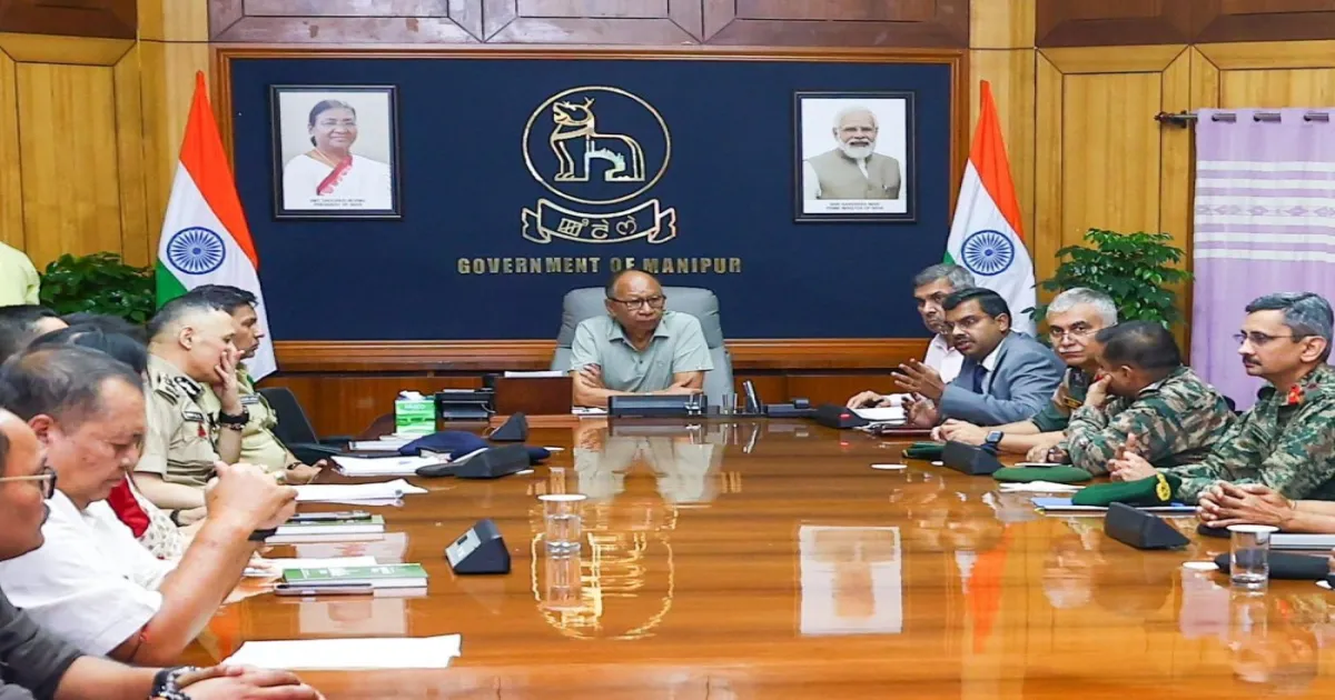 Manipur CM Reviews Security Situation, Seeks Early Resumption Of Inter-State Buses
