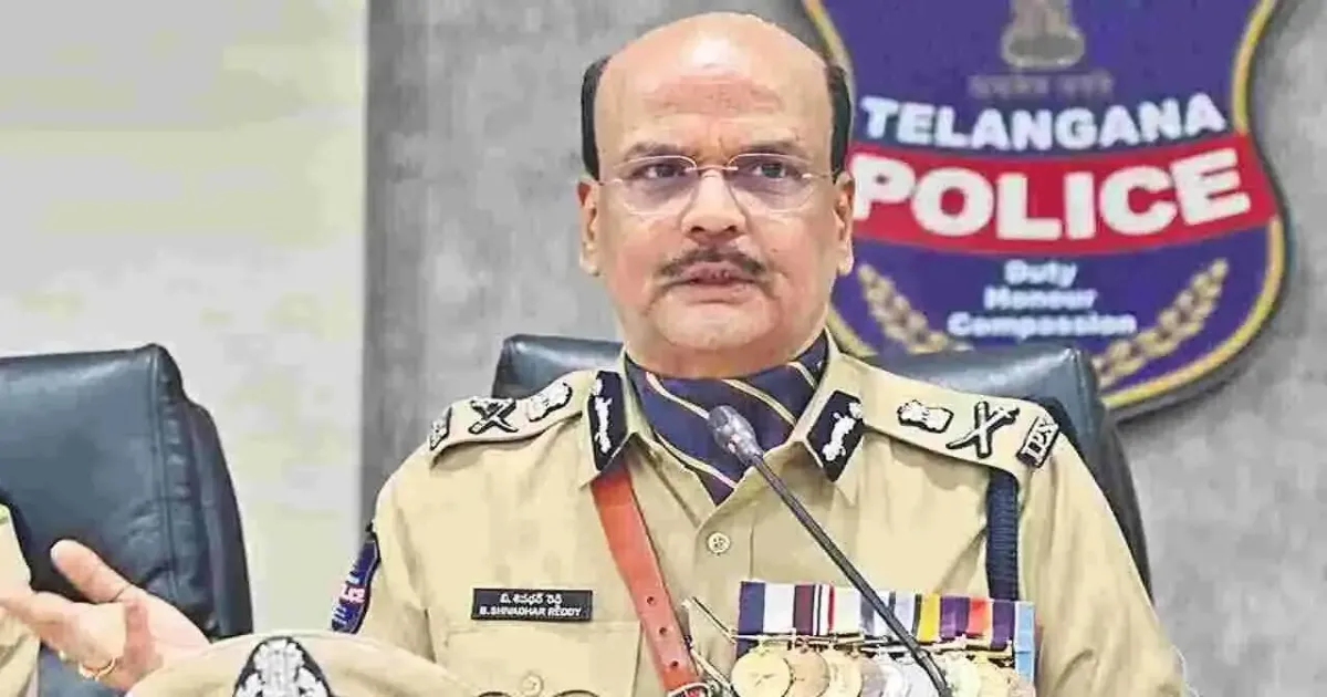 Telangana DGP Shivadhar Reddy Retires After 32 Years, Appointed State Security Advisor