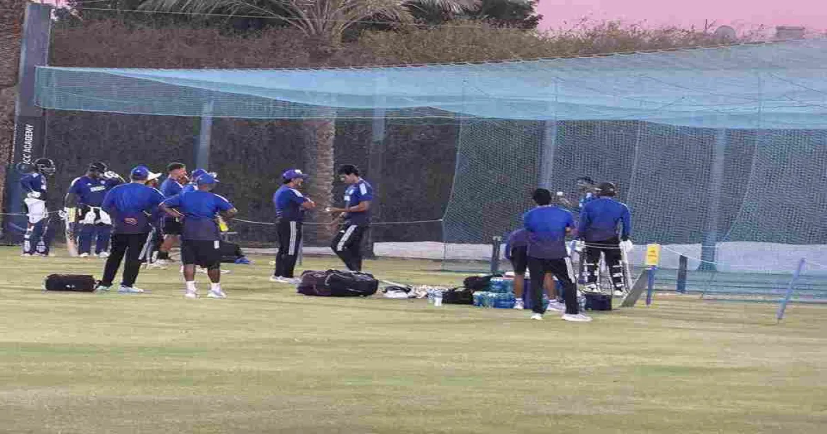 India Begins Intense Nets Training for Asia Cup in Dubai