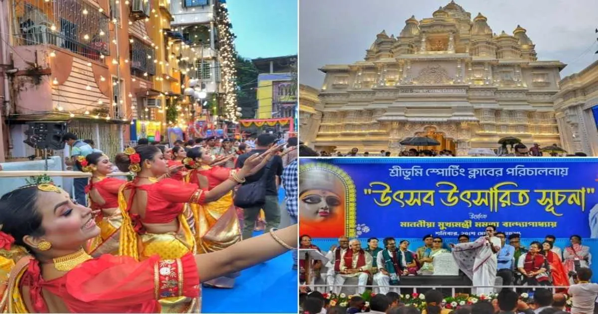 Mamata Banerjee Demands Dignity for Bengali Migrants at Durga Puja Event