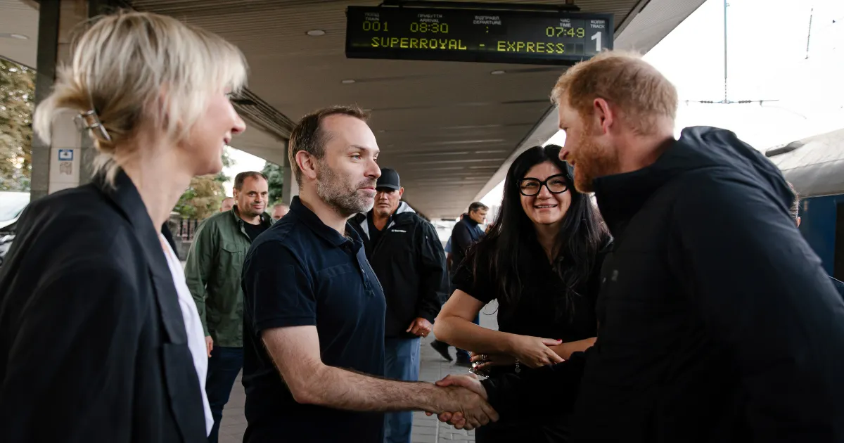 Prince Harry Visits Ukraine to Support Wounded Soldiers