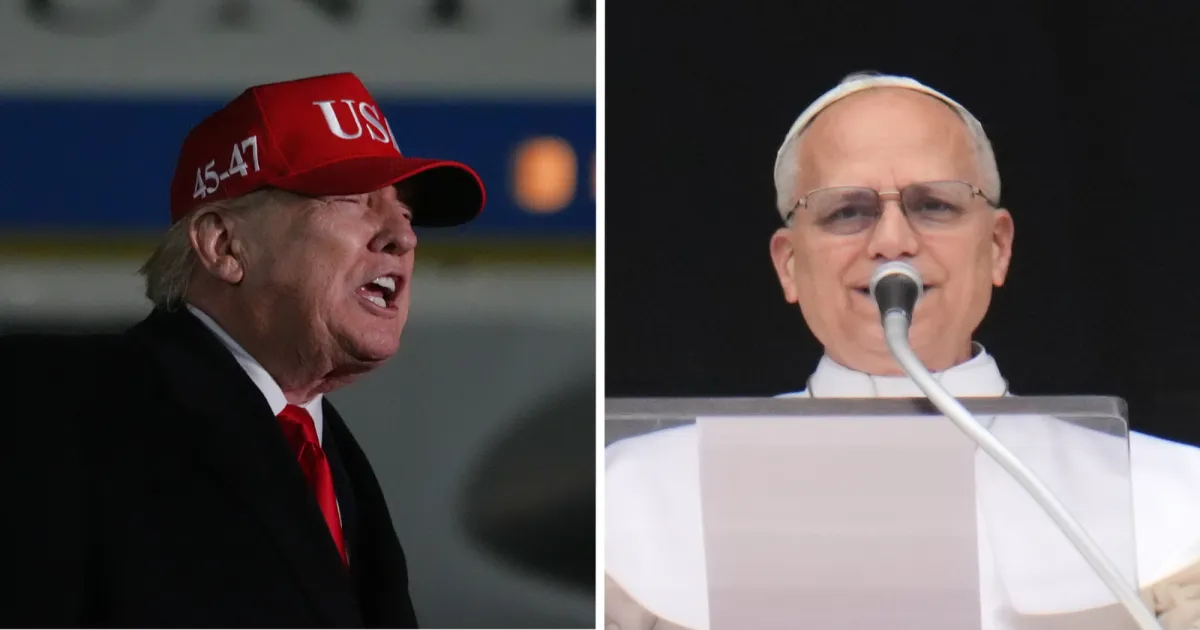 Trump Links Iran War To Divine Support, Pope Rejects Religious Justification