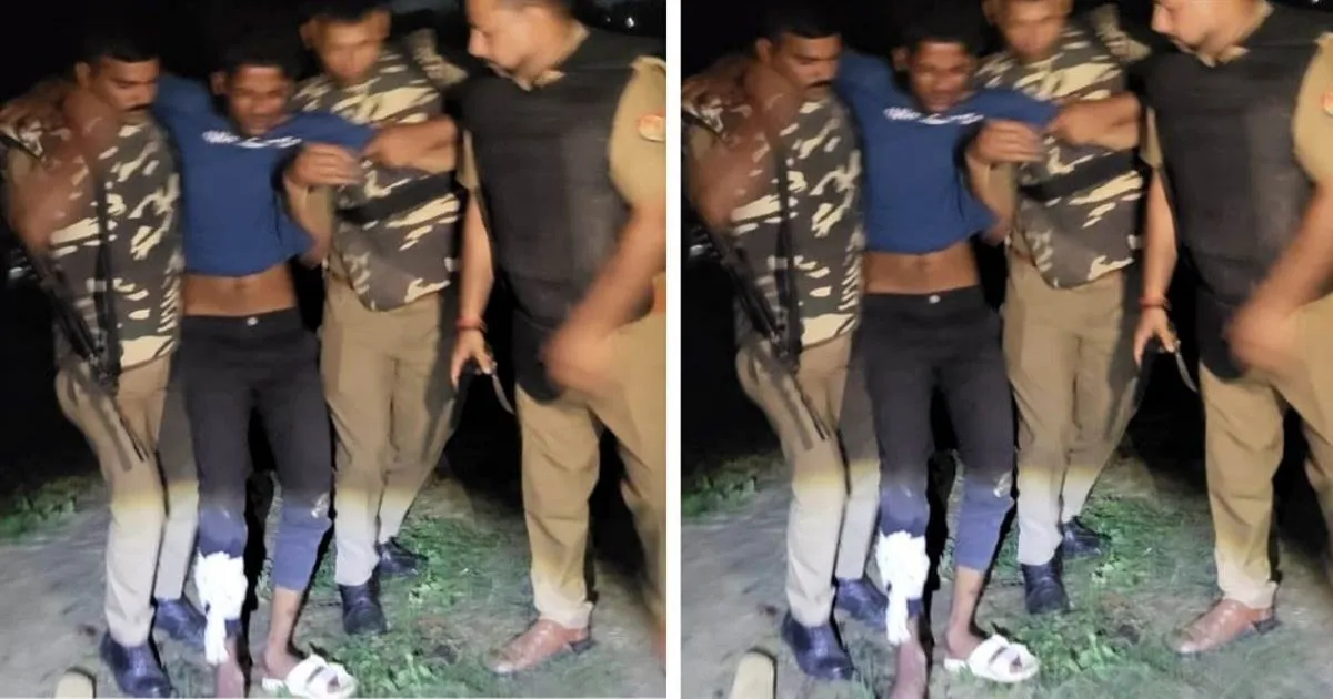 Headmaster’s Murder Accused Caught After Police Encounter in Ballia