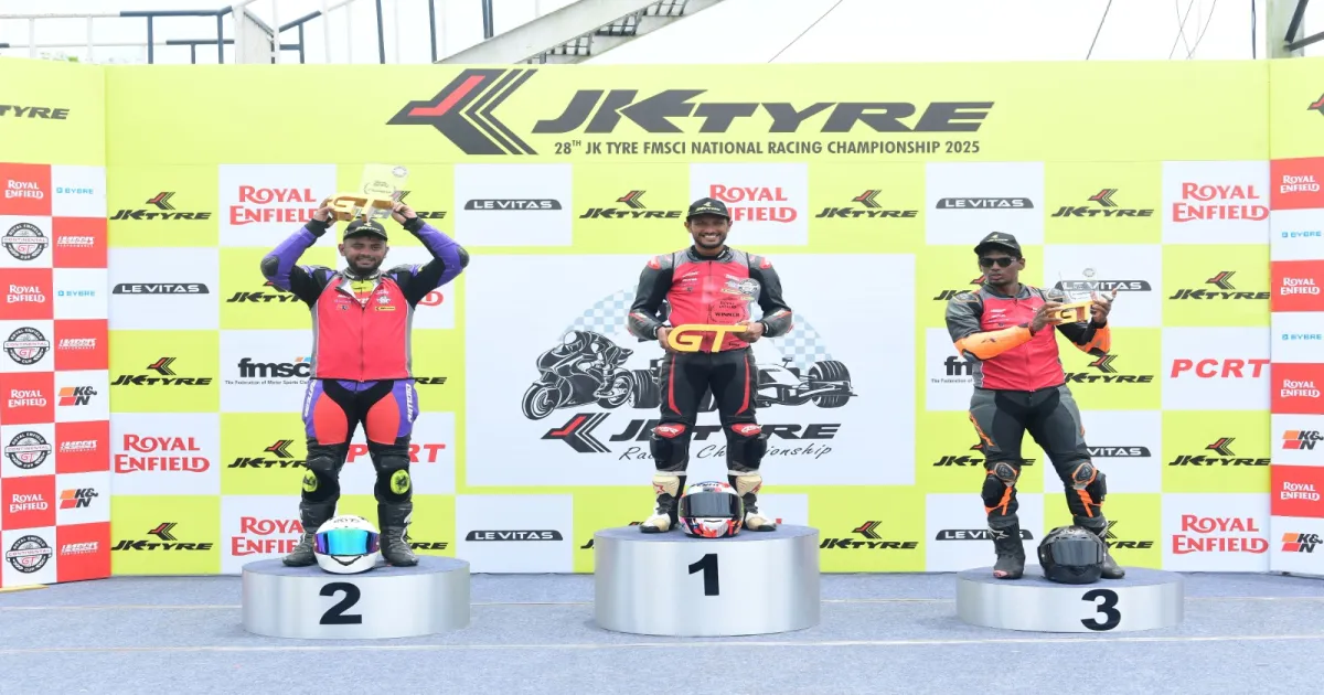 Anish Shetty and Bhuvan Bonu Dominate JK Tyre Racing Championship Opener!