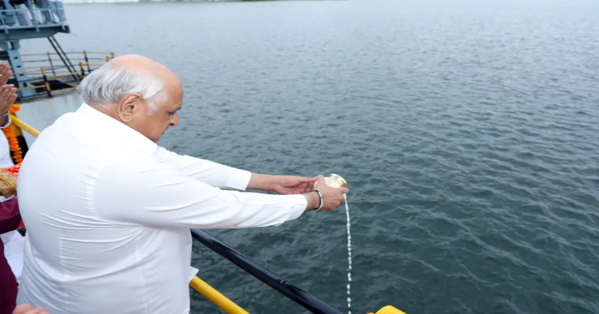 Gujarat’s Sardar Sarovar Dam Reaches Full Reservoir Level For Seventh Time