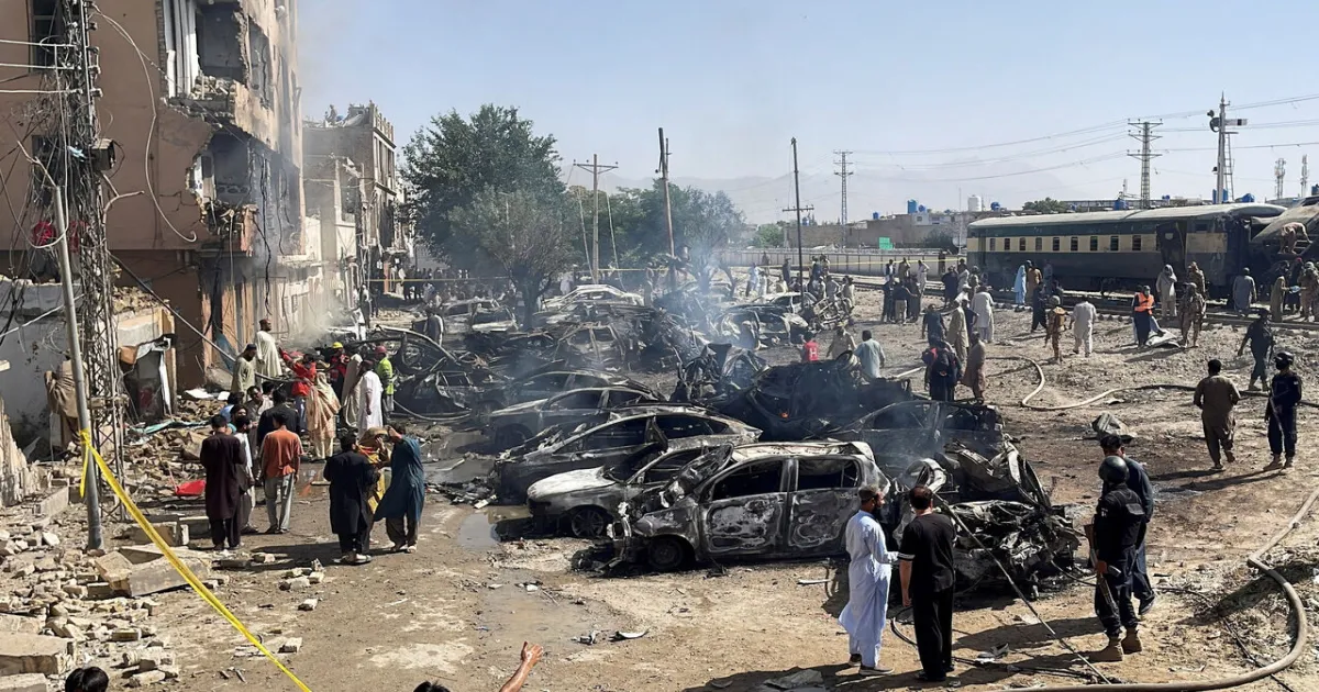 Pakistan Train Blast In Quetta Kills 24; BLA Claims Fidayeen Attack