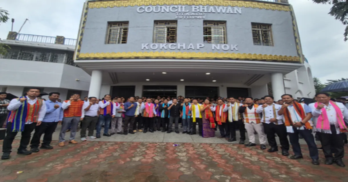 TMP Members Take Oath; BJP Boycotts Tripura Tribal Council Ceremony