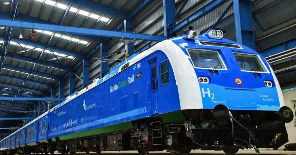 India’s Hydrogen Train Plans Highlight Potential For Sustainable Rail Transport