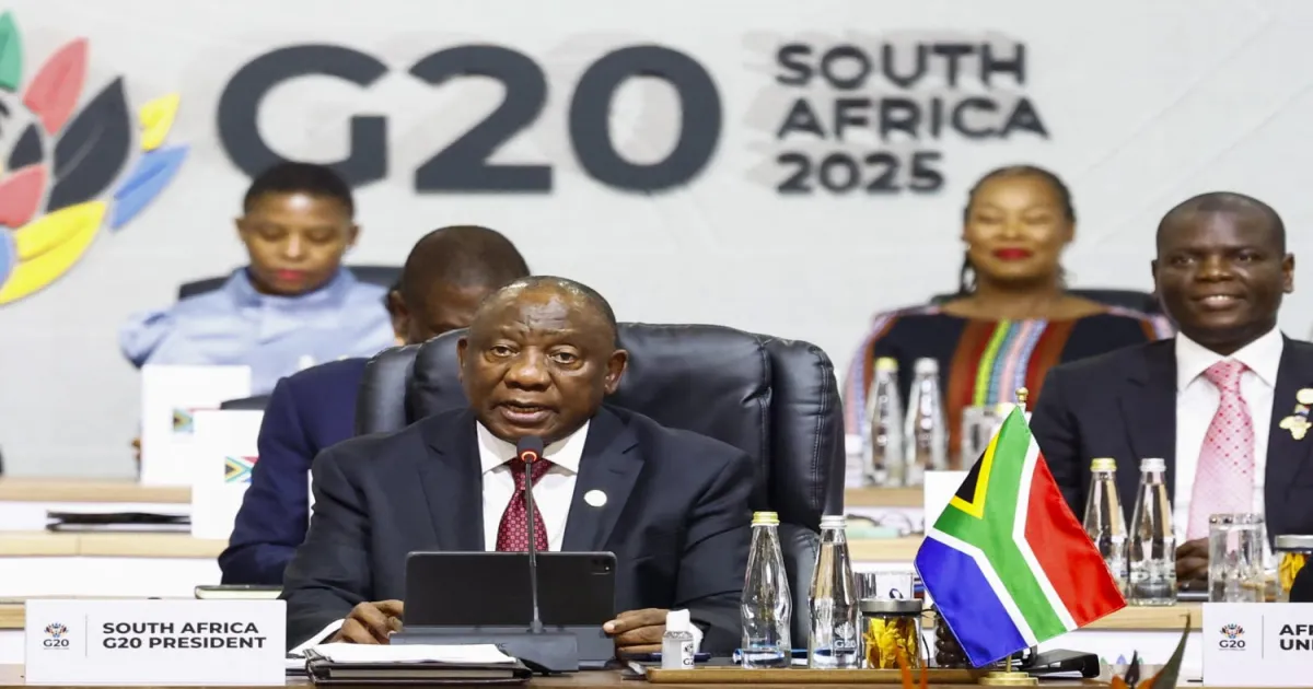 Ramaphosa at G20: Global Wealth Gaps ‘Unjust and Unsustainable,’ Calls for Inclusive Growth and Solidarity