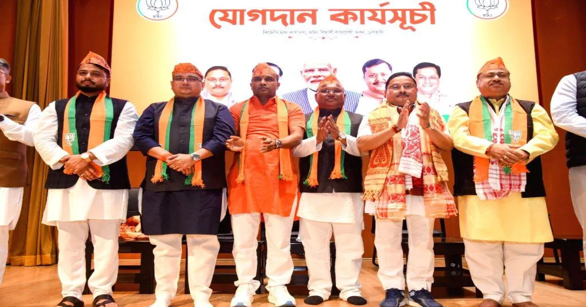 Three Suspended Congress MLAs Join BJP In Guwahati Before Assam Assembly Polls