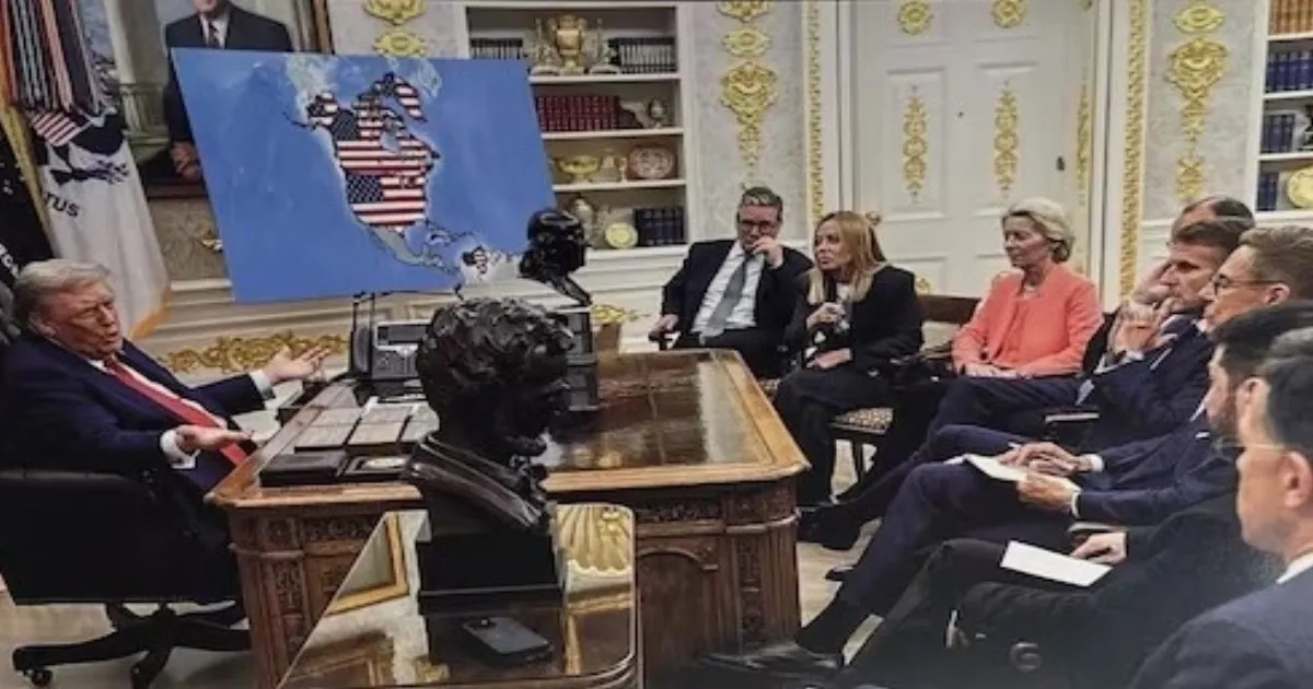 Trump’s Greenland Gambit: Taunts NATO with Bogus US Map