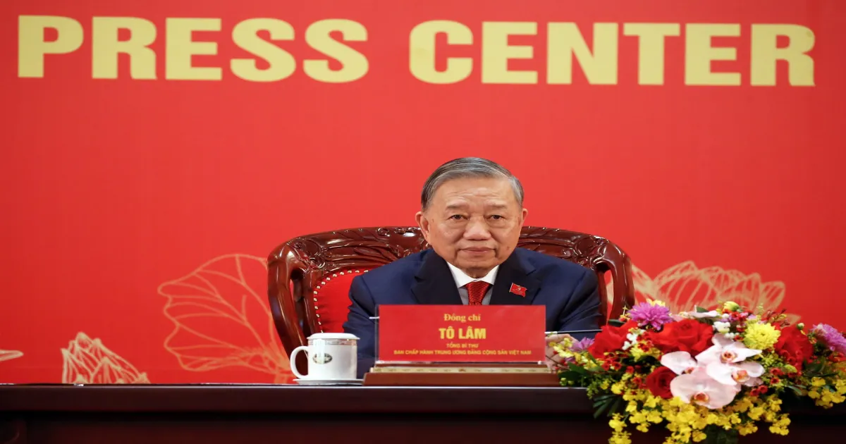 To Lam Re-Elected General Secretary of Vietnam's Communist Party