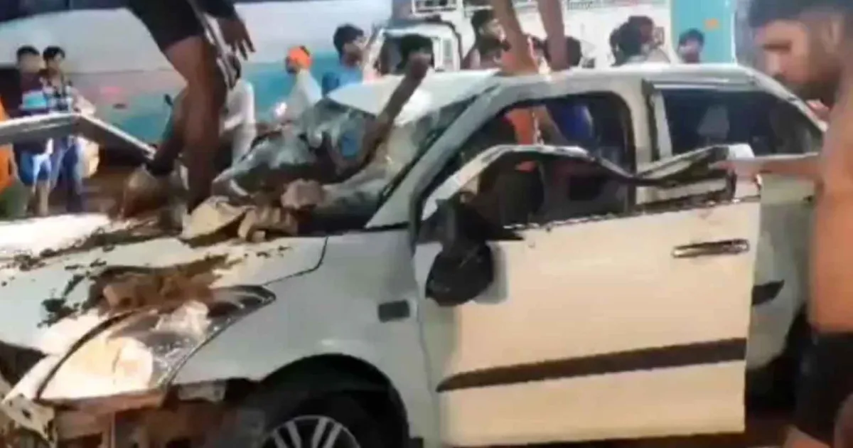 Drunk Driver Ploughs Into Kanwariyas in Ghaziabad, Thrashed by Angry Pilgrims