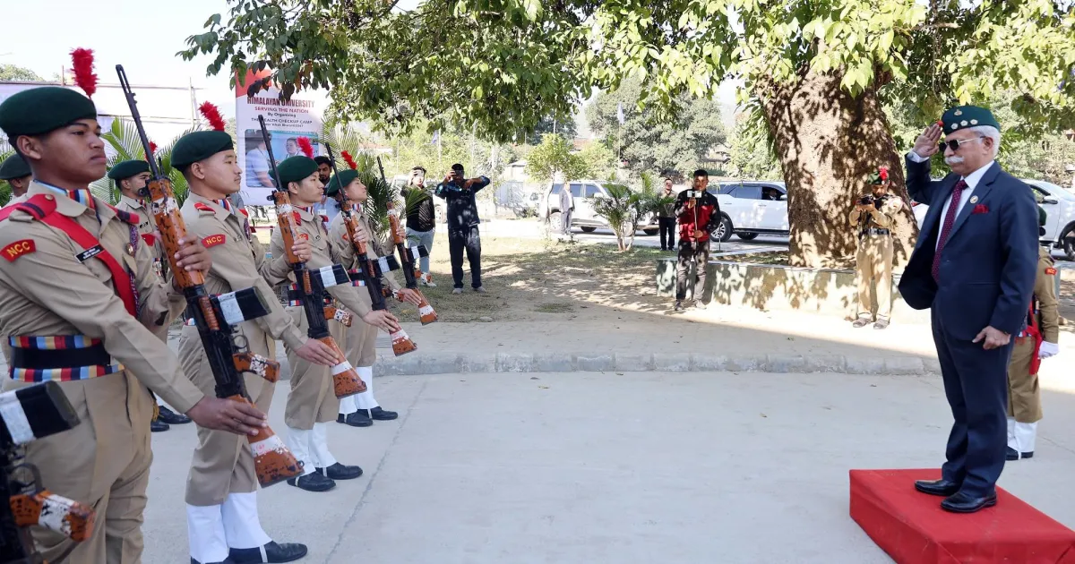 Arunachal Governor Motivates NCC Cadets with 'Nation First' Message and Call for Discipline