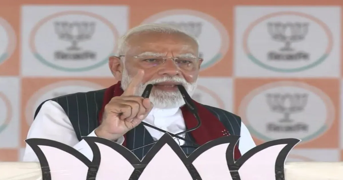 PM Modi Criticises TMC Rule Over Tribal Development In West Bengal Districts