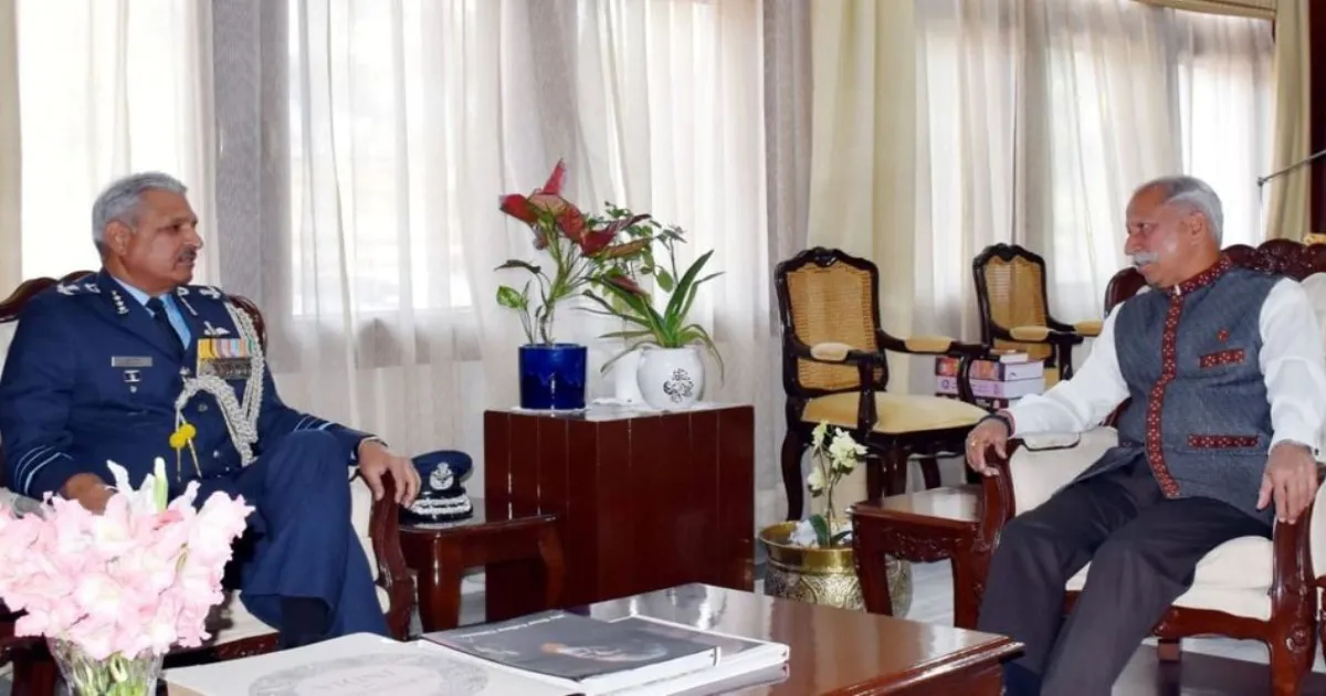 Arunachal Pradesh Governor and Eastern Air Command Chief Discuss Security and Development
