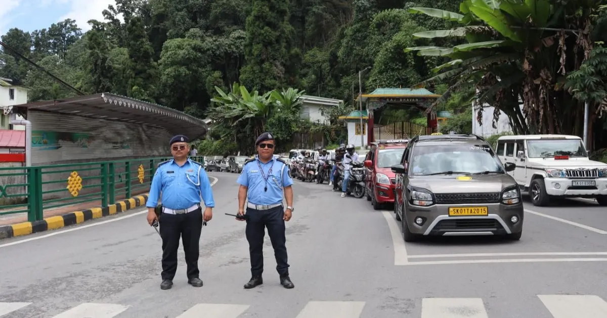 Sikkim Pauses Traffic for Seven Minutes to Champion Environmental Awareness