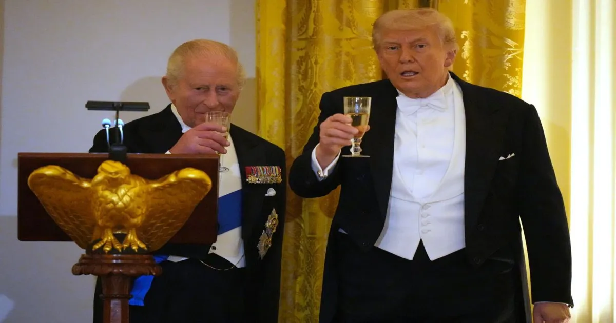 White House Reveals Menu For King Charles III Dinner Hosted By Donald Trump