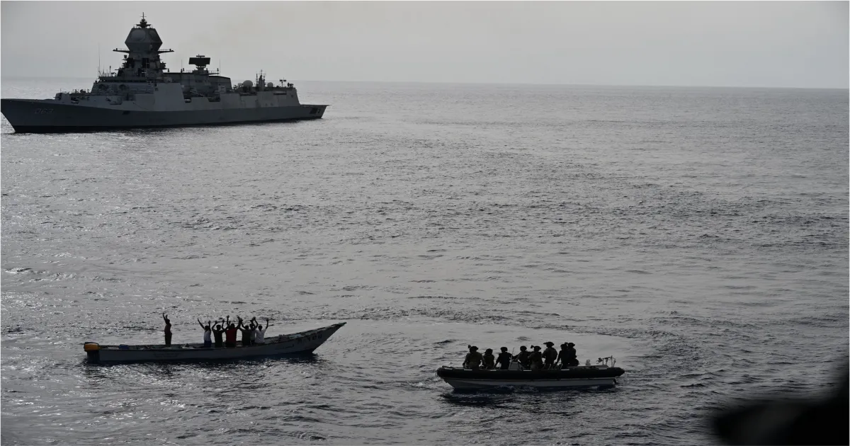 INS Kolkata Stops Suspected Piracy Attempt In Gulf of Aden