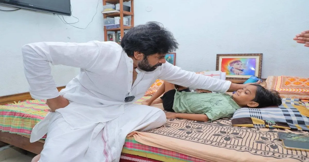 Pawan Kalyan Makes Rare Disease Patient’s Dream Come True