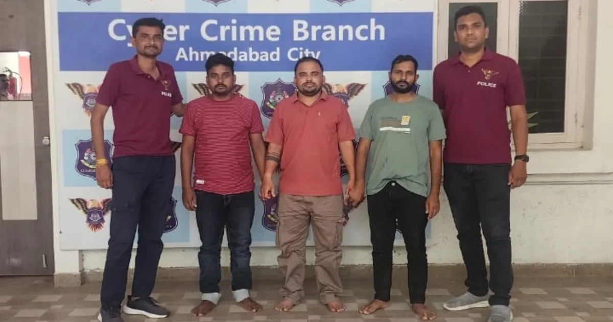 Jharkhand-Based Gang Arrested After ₹6 Lakh APK Fraud In Gujarat