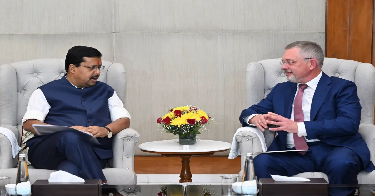 India-Russia Partnership In Focus As Russian Envoy Meets BJP Chief Nitin Nabin