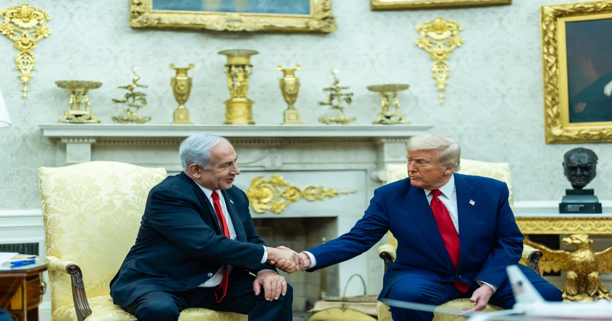 Trump Declares Peace and Tells Netanyahu You're Not at War Anymore