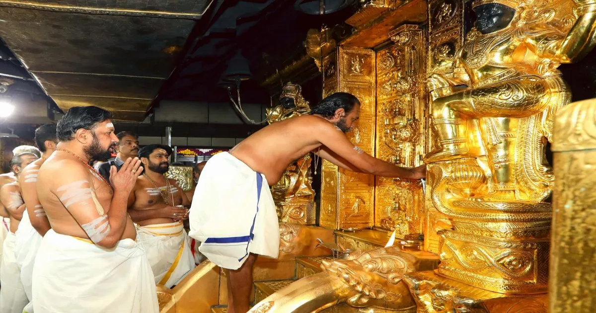 Former Temple Chief Held as Sabarimala Gold Theft Probe Intensifies