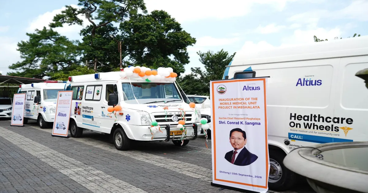 Meghalaya CM Launches Three Mobile Medical Units To Expand Healthcare Access