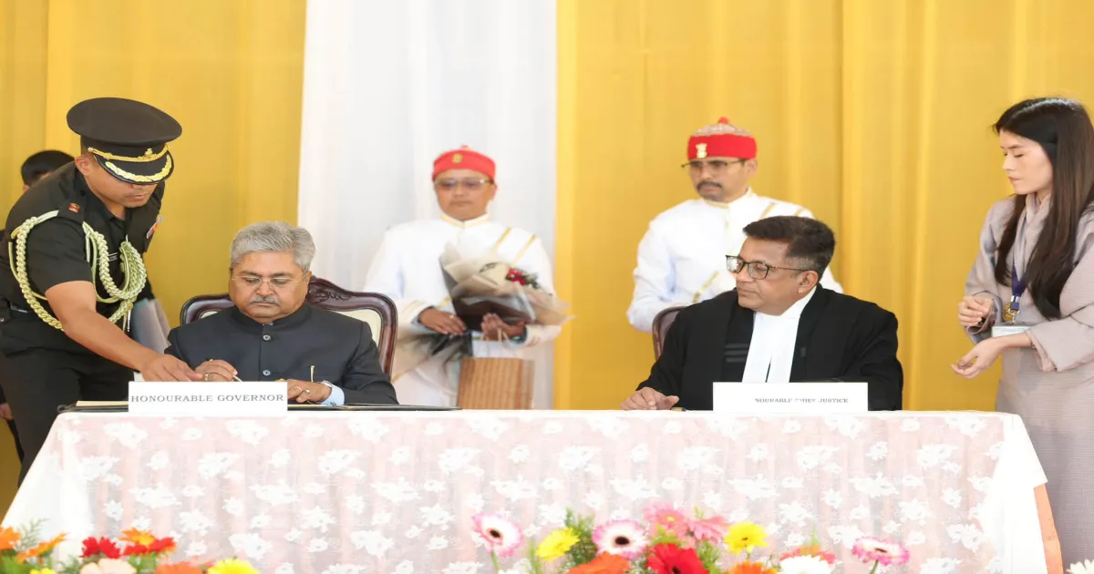 Dushyant Kumar Gautam Sworn In As Sikkim Governor Amid Controversy