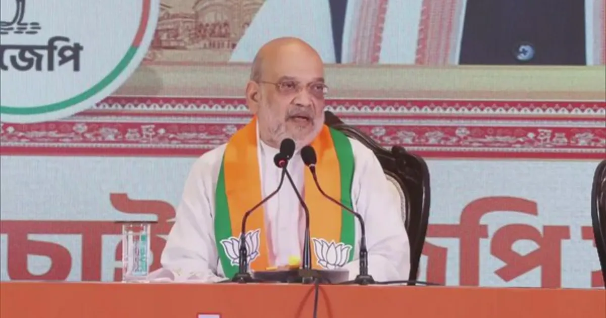 Amit Shah To Address Three Election Rallies In West Bengal Today