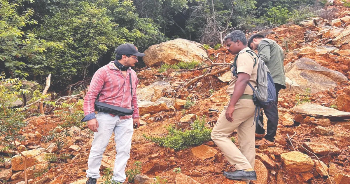 Tiruvannamalai Collector Reviews Safety Steps at Landslide Site as Monsoon Nears