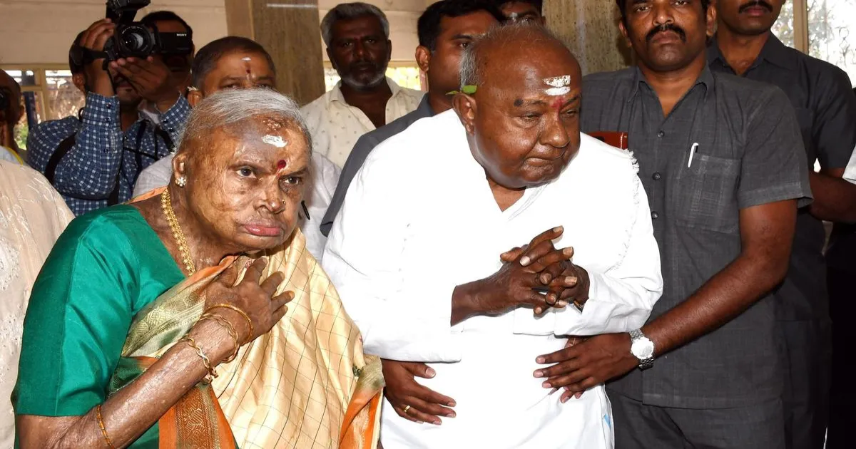 Former Prime Minister Deve Gowda’s Wife Chennamma Passes Away At 85