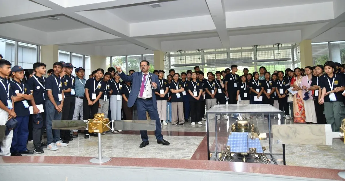 100 Northeast Students Explore ISRO Centres in Space Science Adventure