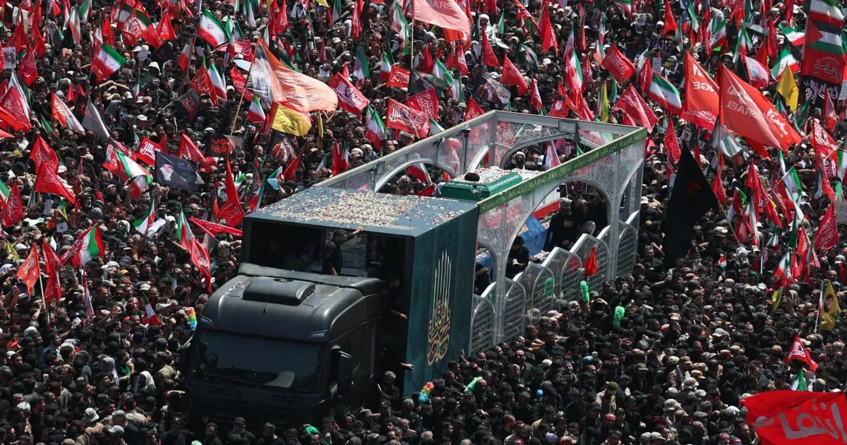 Iran Erupts In Mourning As Qom Sees Massive Crowds After Khamenei’s Death