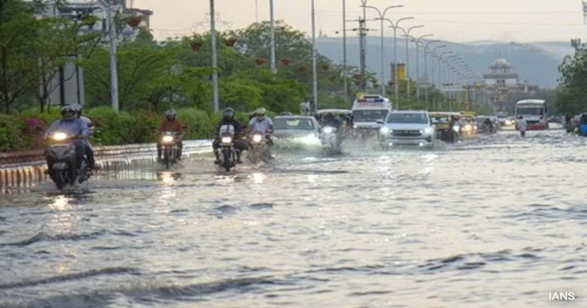 Rajasthan Sees 126% Surge in Monsoon Rainfall, More Showers Expected