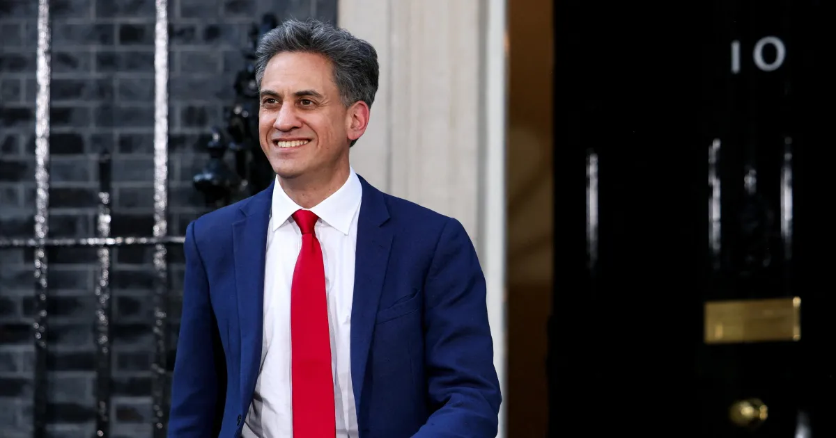 Jaishankar Congratulates Ed Miliband On Taking Charge As UK Foreign Secretary