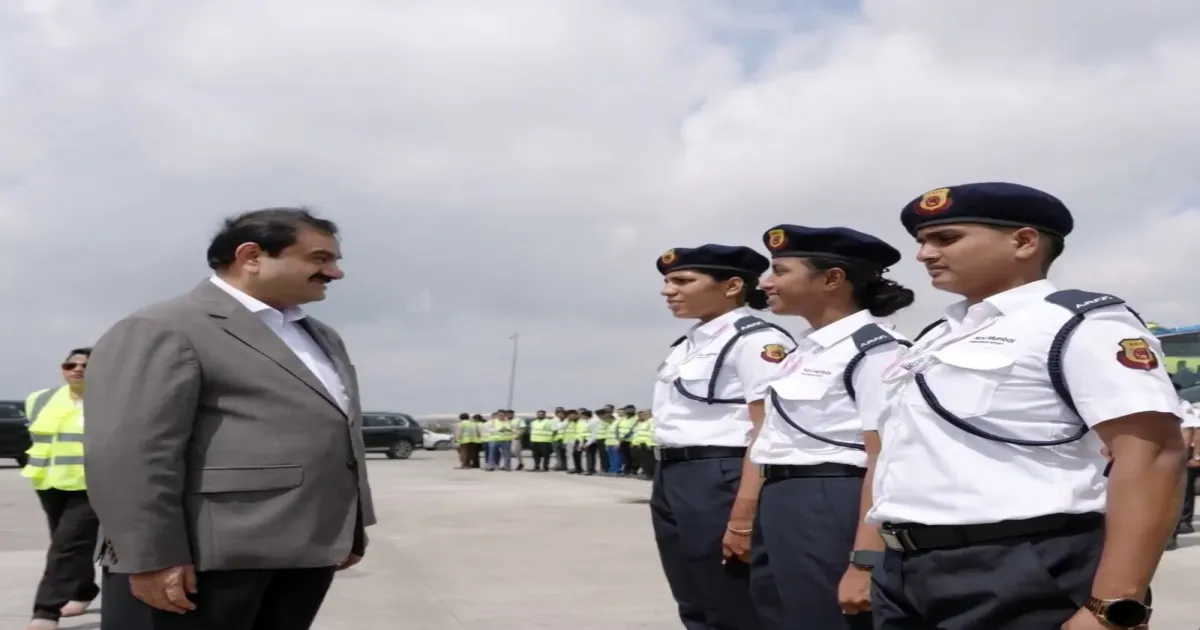 Gautam Adani Salutes Every Hand Behind Navi Mumbai Airport Completion