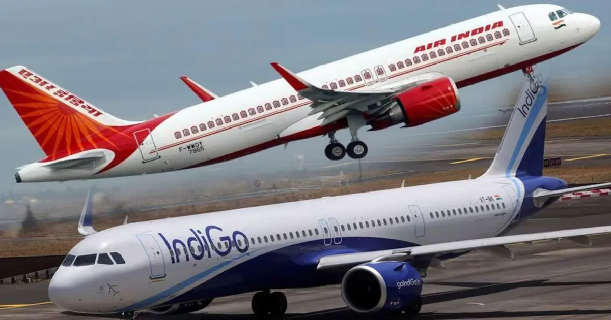 Government Demands Fare Details From IndiGo, Air India Amid Antitrust Probe Over Flight Chaos