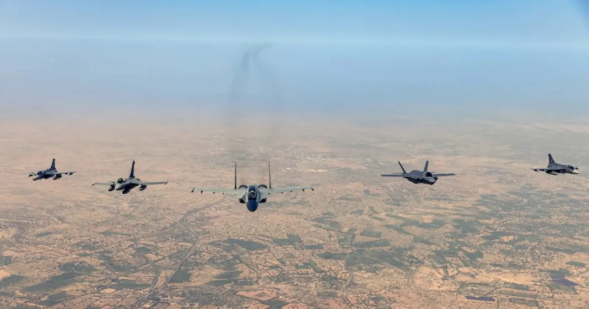 Rajasthan Hosts Tarang Shakti 2026 As IAF Trains Alongside Air Forces From Around World