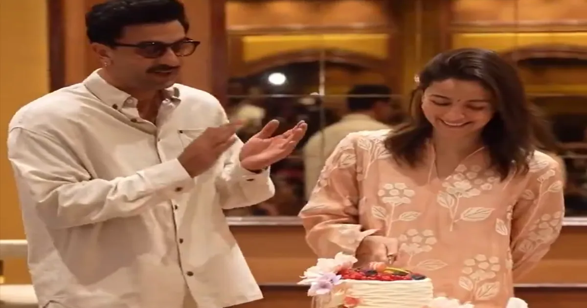 Alia Bhatt’s Pre-Birthday Cake Moment Goes Viral, Sparks Meme Fest