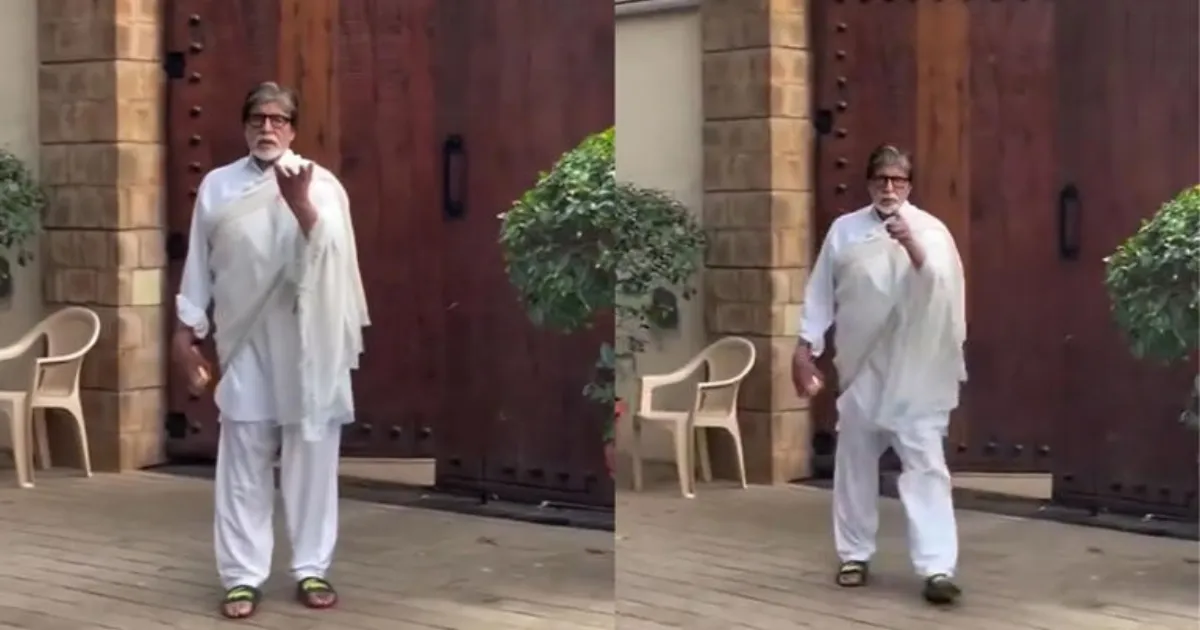 A Rare Loss of Cool! Amitabh Bachchan Snaps at Paparazzi Outside Jalsa