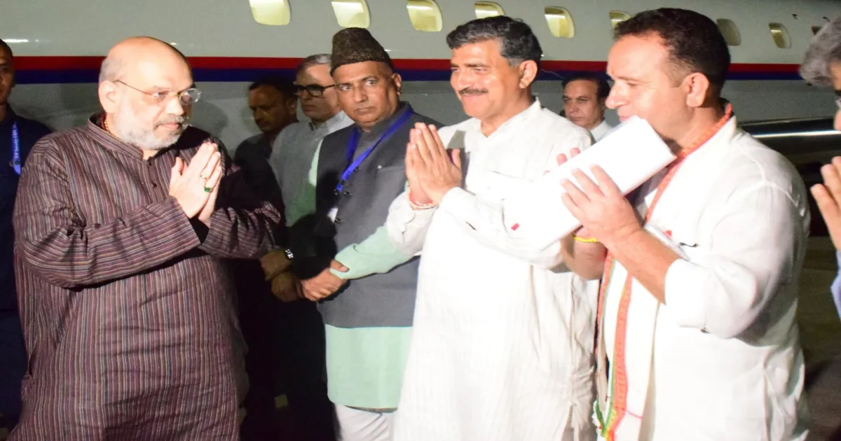Amit Shah Visits Jammu Amid Deadly Floods in J&K